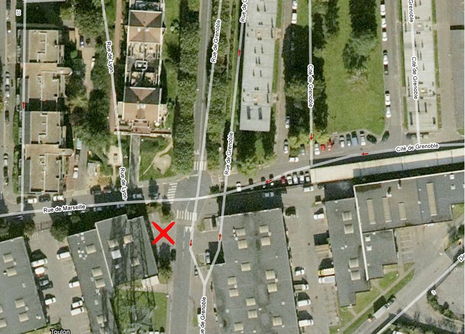 Plan d'accès Les Ressorts Daniel